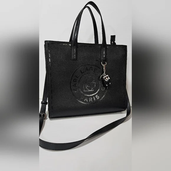 NWT Karl Lagerfeld Paris Nouveau Tote - Picture 3 of 7